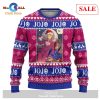 [SALE] JoJo’s Bizarre Adventure Jolyne x Iggy Ugly Christmas Sweatshirt