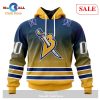 [SALE] Personalized NHL Boston Bruins Special Retro Gradient Design Hoodie Sweatshirt 3D LIMITED EDITION