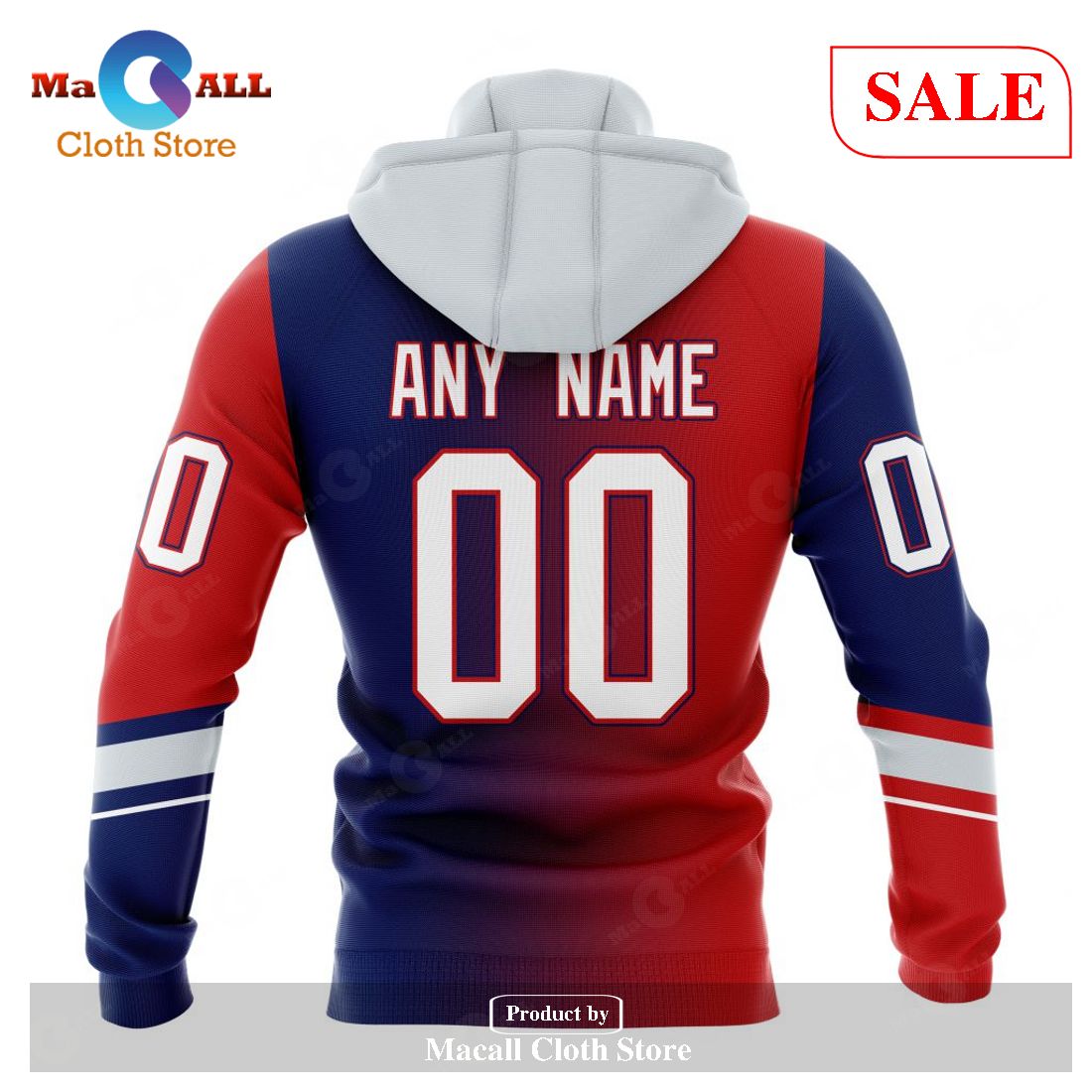 Custom New York Rangers Retro Gradient Design NHL Shirt Hoodie 3D