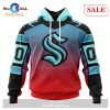 [SALE] Personalized NHL St. Louis Blues Special Retro Gradient Design Hoodie Sweatshirt 3D LIMITED EDITION
