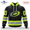 [SALE] Personalized NHL Calgary Flames – Specialized Unisex Kits With FireFighter Uniforms Color Hoodie Sweatshirt 3D