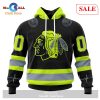 [SALE] Personalized NHL Colorado Avalanche – Specialized Unisex Kits With FireFighter Uniforms Color Hoodie Sweatshirt 3D