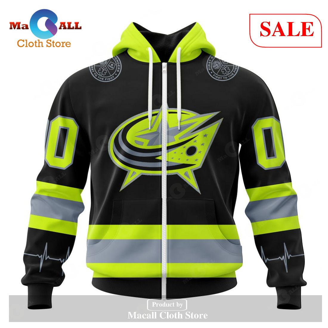 Customized NHL Columbus Blue Jackets Hoodie Special Paw Patrol Design 3D  Unisex Hoodie - The Clothes You'll Ever Need