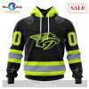 [SALE] Personalized NHL Montreal Canadiens – Specialized Unisex Kits With FireFighter Uniforms Color Hoodie Sweatshirt 3D