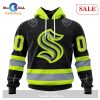 [SALE] Personalized NHL San Jose Sharks – Specialized Unisex Kits With FireFighter Uniforms Color Hoodie Sweatshirt 3D
