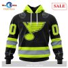 [SALE] Personalized NHL Tampa Bay Lightning – Specialized Unisex Kits With FireFighter Uniforms Color Hoodie Sweatshirt 3D