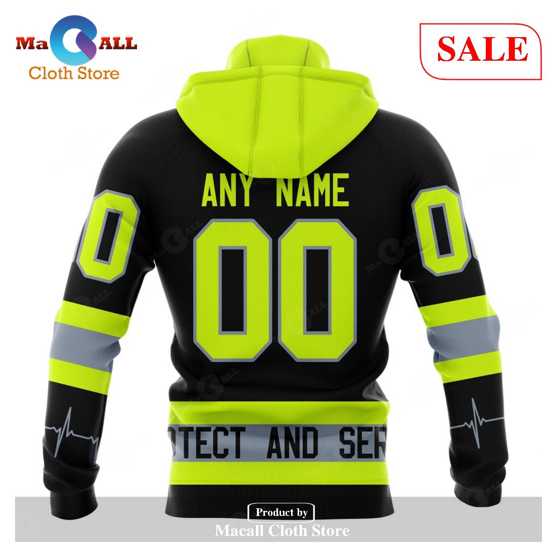 Vegas Knights Hoodie 3D Firefighter Design Custom Vegas Golden Knights Gift  - Personalized Gifts: Family, Sports, Occasions, Trending