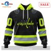 [SALE] Personalized NHL Vegas Golden Knights – Specialized Unisex Kits With FireFighter Uniforms Color Hoodie Sweatshirt 3D