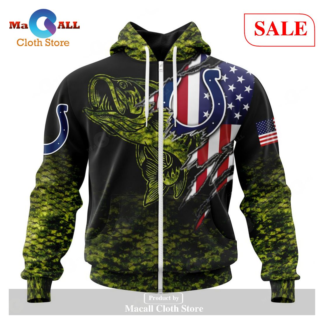 20% OFF Indianapolis Colts Camo Hoodie 3D Printed - Limited Quantities – 4  Fan Shop