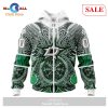 [SALE] Personalized NHL Columbus Blue Jackets – Specialized Norse Viking Symbols Hoodie Sweatshirt 3D