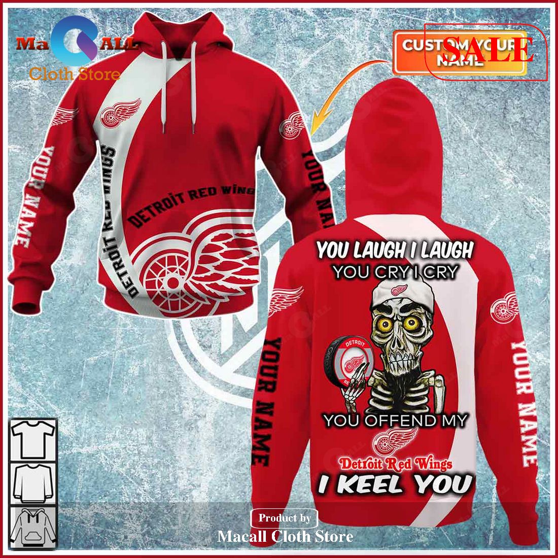 Custom Colorado Avalanche Sweatshirt NHL Hoodie 3D, You laugh I Laugh You  Cry I Cry - Bring Your Ideas, Thoughts And Imaginations Into Reality Today