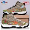 [SALE] Gucci Logo Air Jordan 11 Sneakers Shoes Hot 2023 Gifts For Men Women POD Design