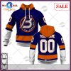 [SALE] Personalized AHL Bridgeport Islanders Premier Away Jersey Hoodie Sweatshirt 3D