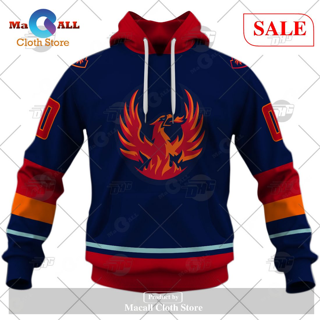 [SALE] Personalized AHL Coachella Valley Firebirds Premier Dark Jersey ...