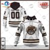 [SALE] Personalized AHL Hershey Bears Premier Jersey Brown Hoodie Sweatshirt 3D