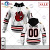 [SALE] Personalized AHL Rockford IceHogs Premier Jersey Red Hoodie Sweatshirt 3D