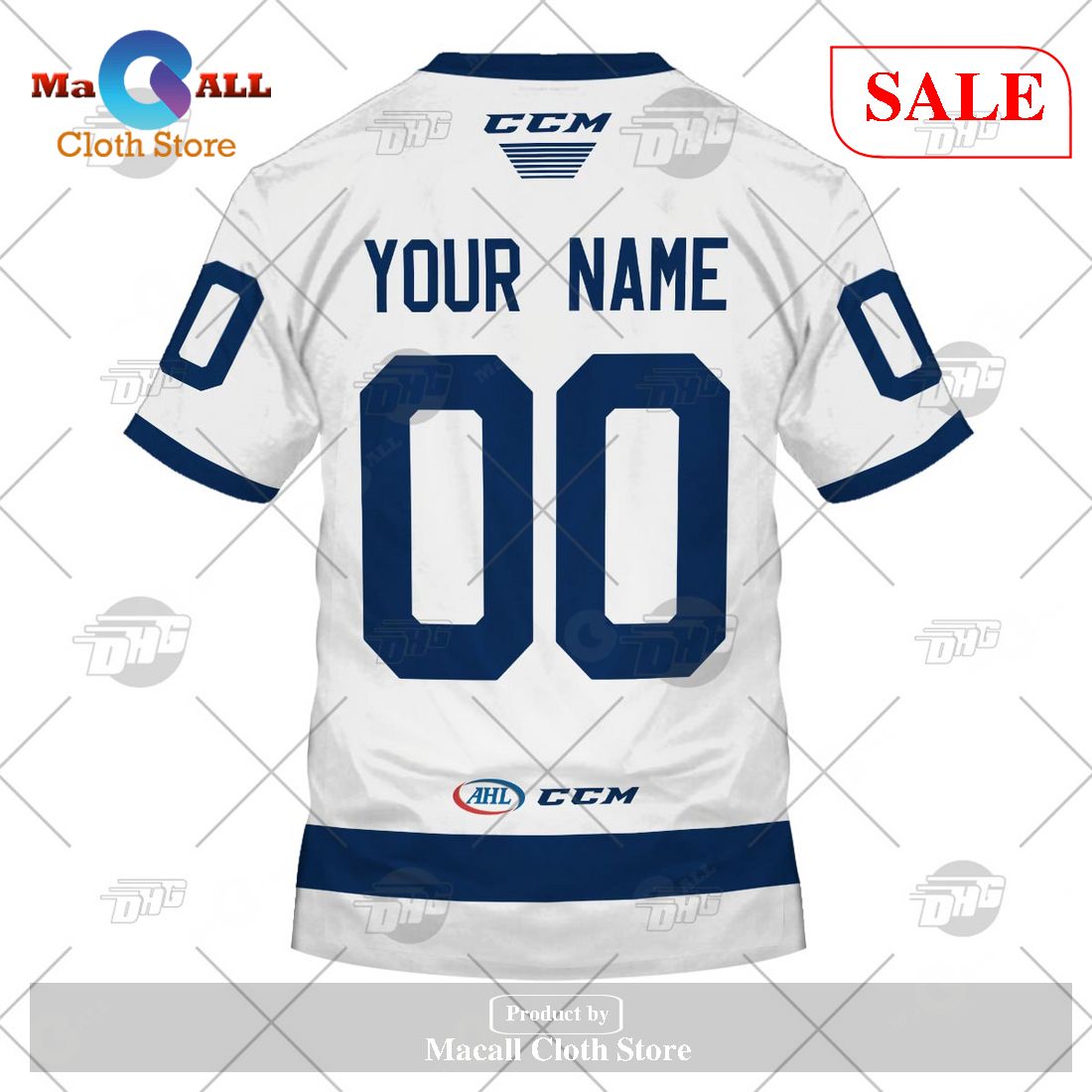 SALE] Personalized AHL Tucson Roadrunners Premier White Jersey Hoodie  Sweatshirt 3D - Macall Cloth Store - Destination for fashionistas