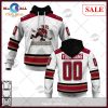 [SALE] Personalized AHL Utica Comets 2022 23 Premier Jersey Red Hoodie Sweatshirt 3D