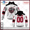 [SALE] Personalized AHL Utica Comets 2022 23 Premier Jersey Red Hoodie Sweatshirt 3D