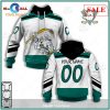 [SALE] Personalized Name And Number NHL Arizona Coyotes Reverse Retro Alternate Jersey Hoodie Sweatshirt 3D