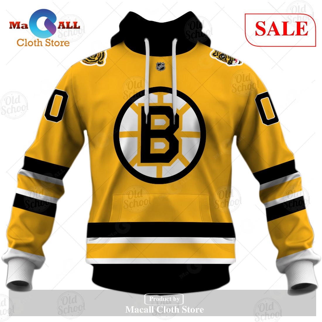 SALE] Personalized Name And Number NHL Reverse Retro Jerseys Boston Bruins  Hoodie Sweatshirt 3D - Macall Cloth Store - Destination for fashionistas