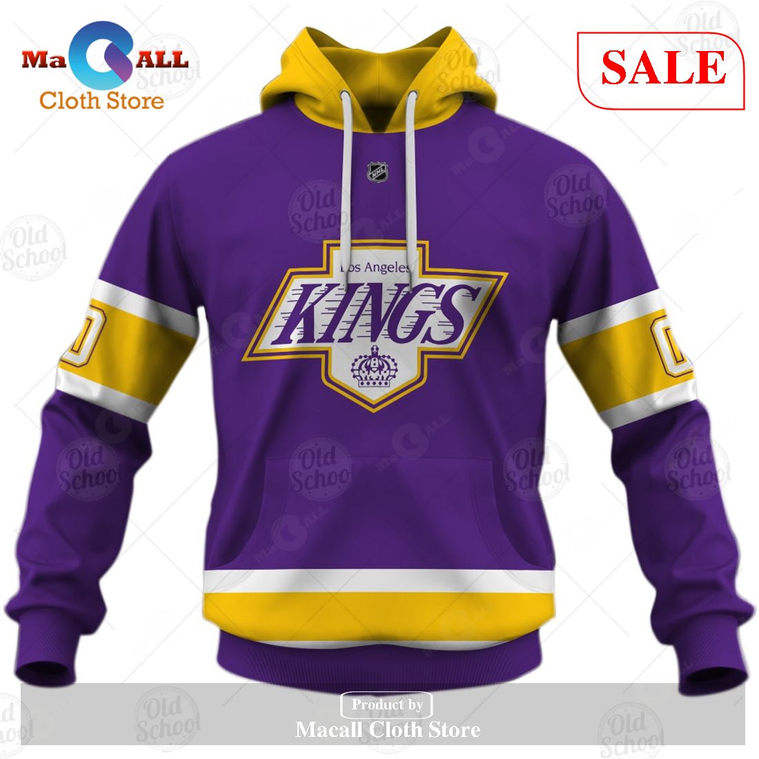 La kings purple and best sale gold jersey for sale