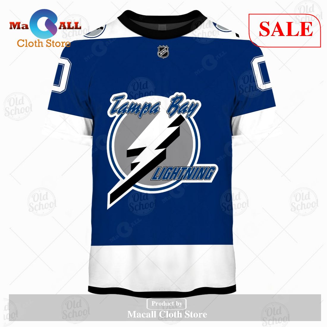 SALE] Personalized Name And Number NHL Tampa Bay Lightning Reverse Retro Alternate  Jersey Hoodie Sweatshirt 3D - Macall Cloth Store - Destination for  fashionistas