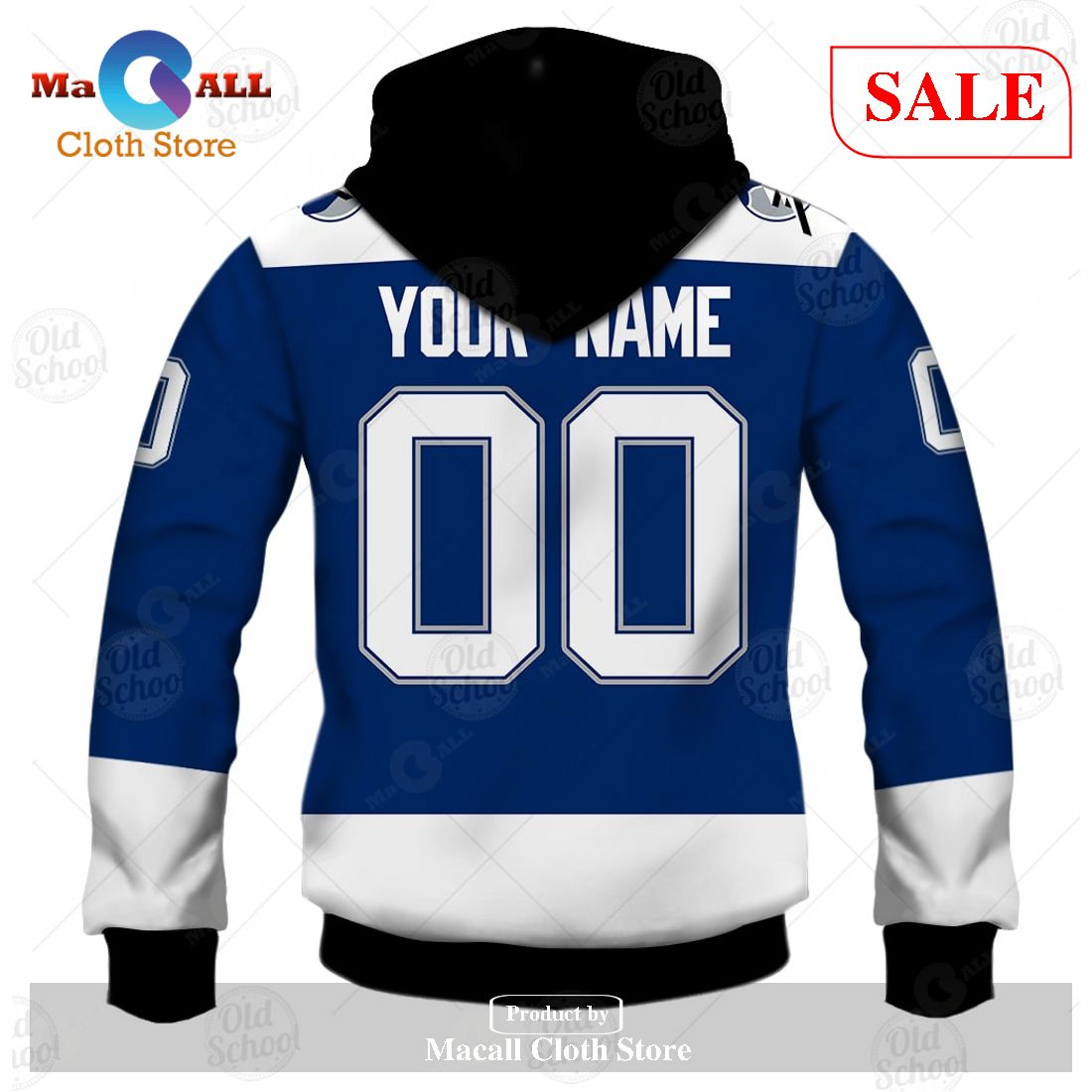 SALE] Personalized Name And Number NHL Tampa Bay Lightning Reverse Retro  Alternate Jersey Hoodie Sweatshirt 3D - Macall Cloth Store - Destination  for fashionistas