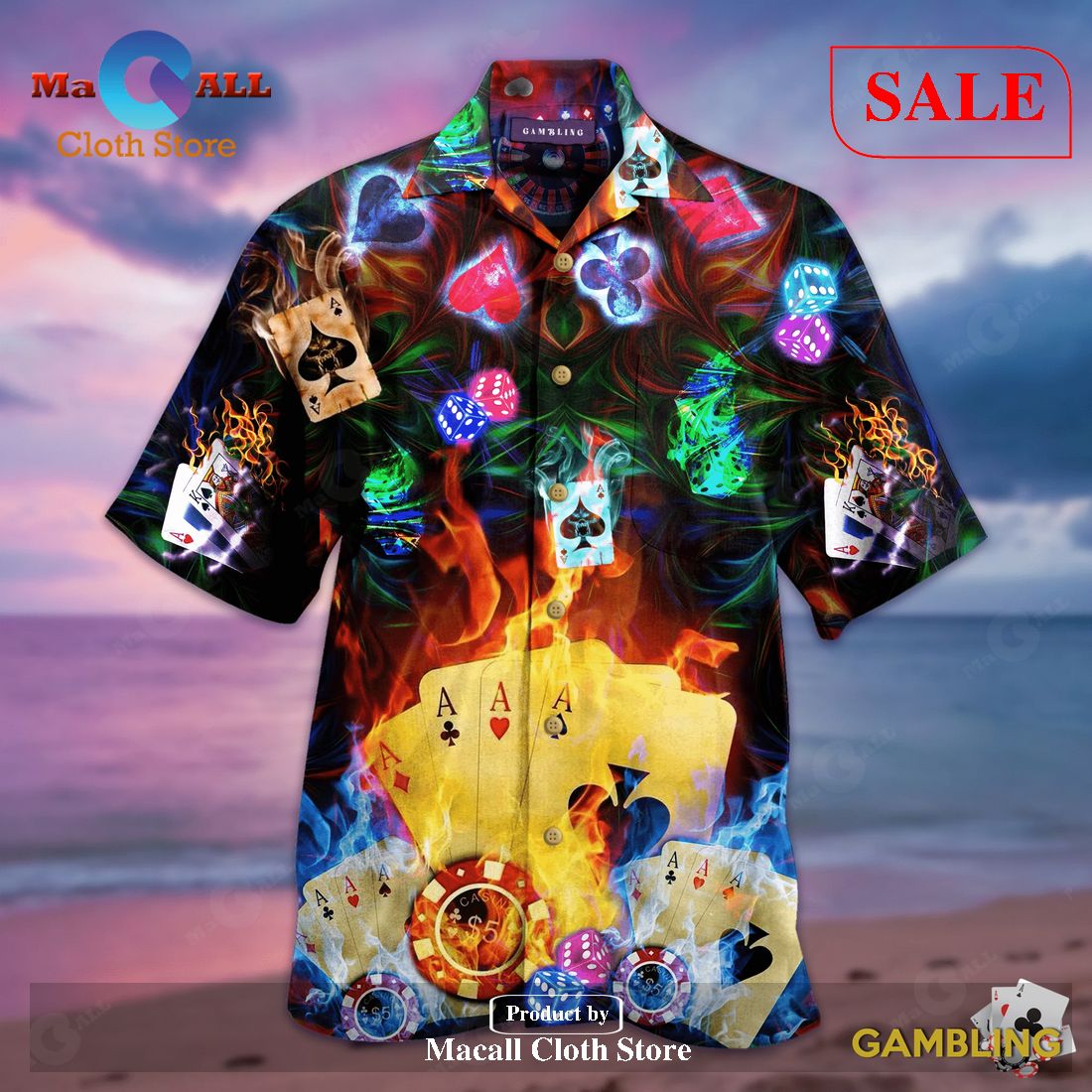 Amazing Gambling Hawaii Shirt