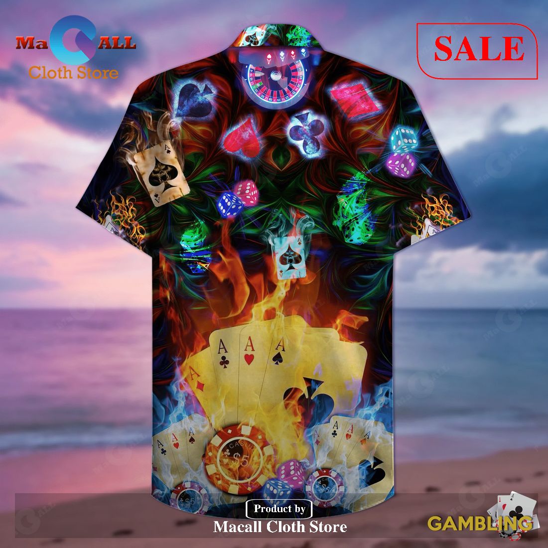 Amazing Gambling Hawaii Shirt