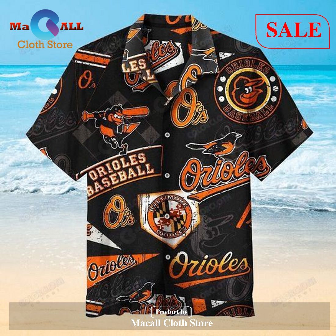 Baltimore Orioles Hawaii Style For Woman For Men Hawaiian Shirts