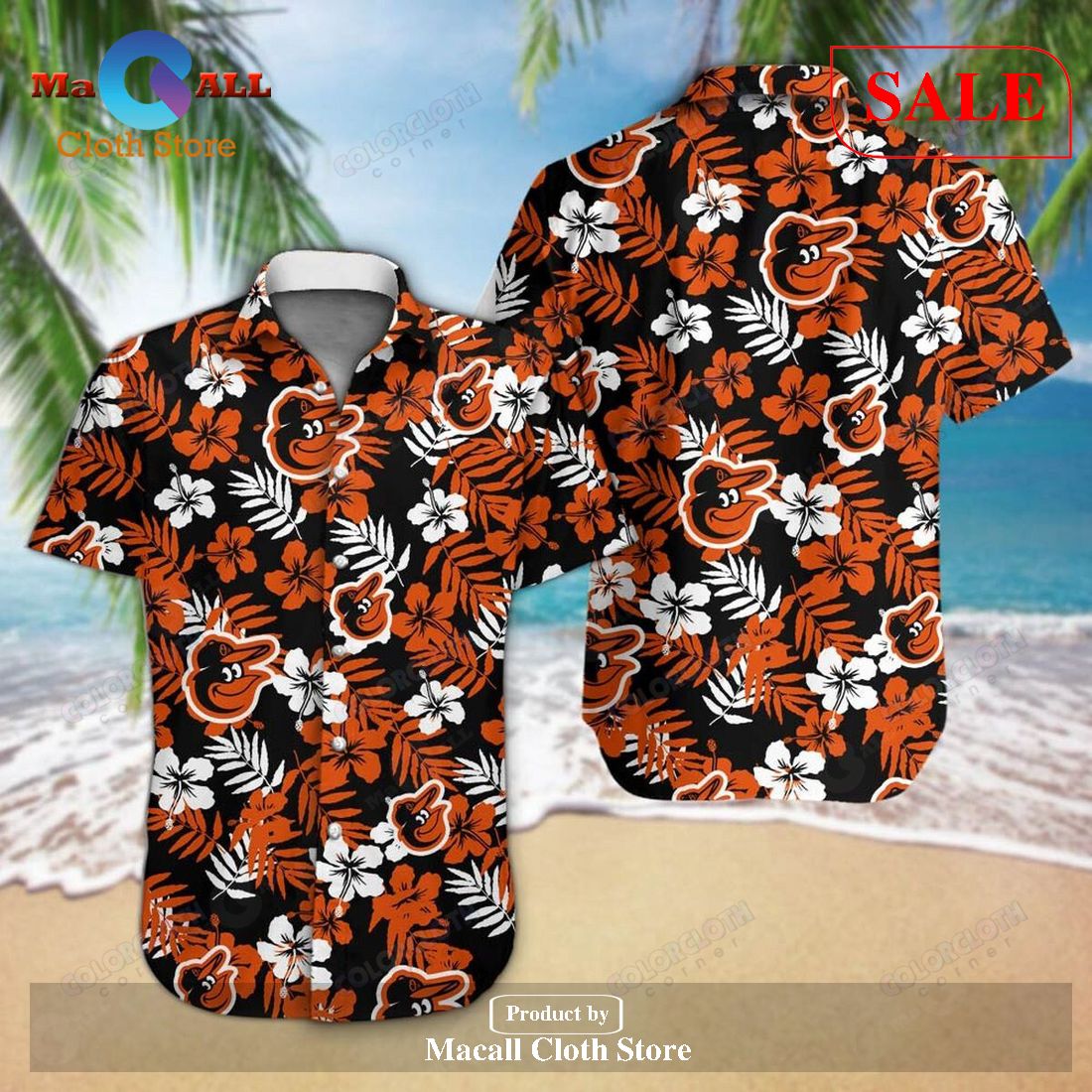 Baltimore Orioles Cute Flower Hawaiian Shirt – Orioles Aloha Shirt -  Teeclover