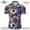 Baltimore Ravens Retro AOP Hawaii For Woman For Men Hawaiian Shirts