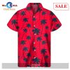 Black Map Tropical Sunset Print Hawaiian Men Women Beach Wear Hawaii Shirt