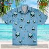 Blue Sea Turtle Pattern Hawaiian Aloha Shirts