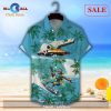 Blue Skull Coconut Tree Hawaiian Shirts