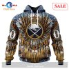 [SALE] Personalized NHL Calgary Flames Special Native Costume Design Hoodie Sweatshirt 3D