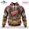 [SALE] Personalized NHL Edmonton Oilers Special Native Costume Design Hoodie Sweatshirt 3D