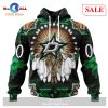 [SALE] Personalized NHL Columbus Blue Jackets Special Native Costume Hoodie Sweatshirt 3D
