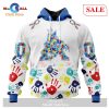 [SALE] Personalized NHL Anaheim Ducks Special Autism Awareness Design Hoodie Sweatshirt 3D