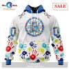[SALE] Personalized NHL Arizona Coyotes Special Autism Awareness Design Hoodie Sweatshirt 3D