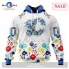 [SALE] Personalized NHL Carolina Hurricanes Special Autism Awareness Design Hoodie Sweatshirt 3D