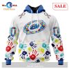 [SALE] Personalized NHL Chicago Blackhawks Special Autism Awareness Design Hoodie Sweatshirt 3D