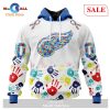 [SALE] Personalized NHL Edmonton Oilers Special Autism Awareness Design Hoodie Sweatshirt 3D