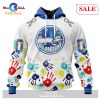 [SALE] Personalized NHL New Jersey Devils Special Autism Awareness Design Hoodie Sweatshirt 3D
