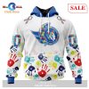 [SALE] Personalized NHL Philadelphia Flyers Special Autism Awareness Design Hoodie Sweatshirt 3D
