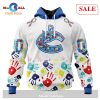 [SALE] Personalized NHL Toronto Maple Leafs Special Autism Awareness Design Hoodie Sweatshirt 3D
