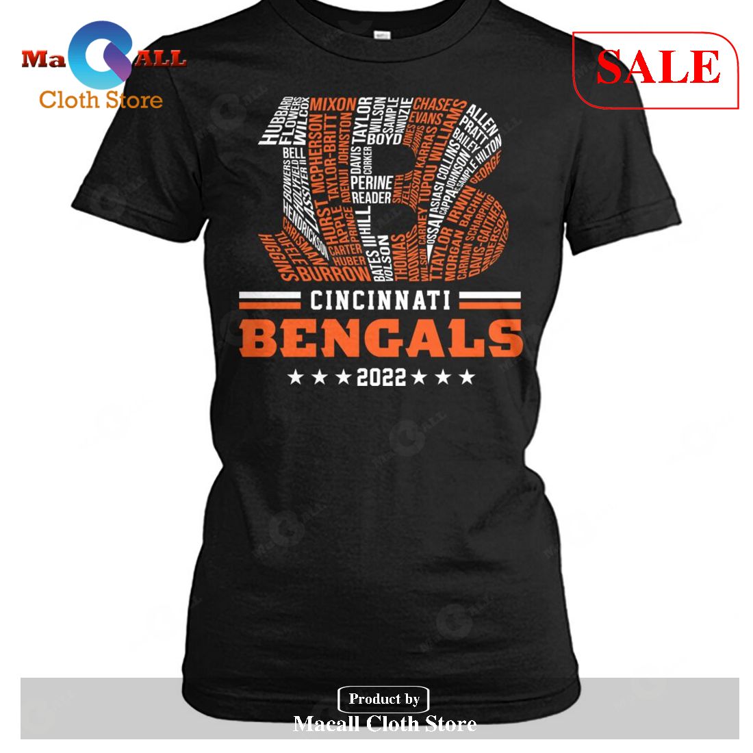 Cincinnati Gengals 2022-Unisex T-Shirt Cincinnati Gengals 2022-Unisex T-Shirt