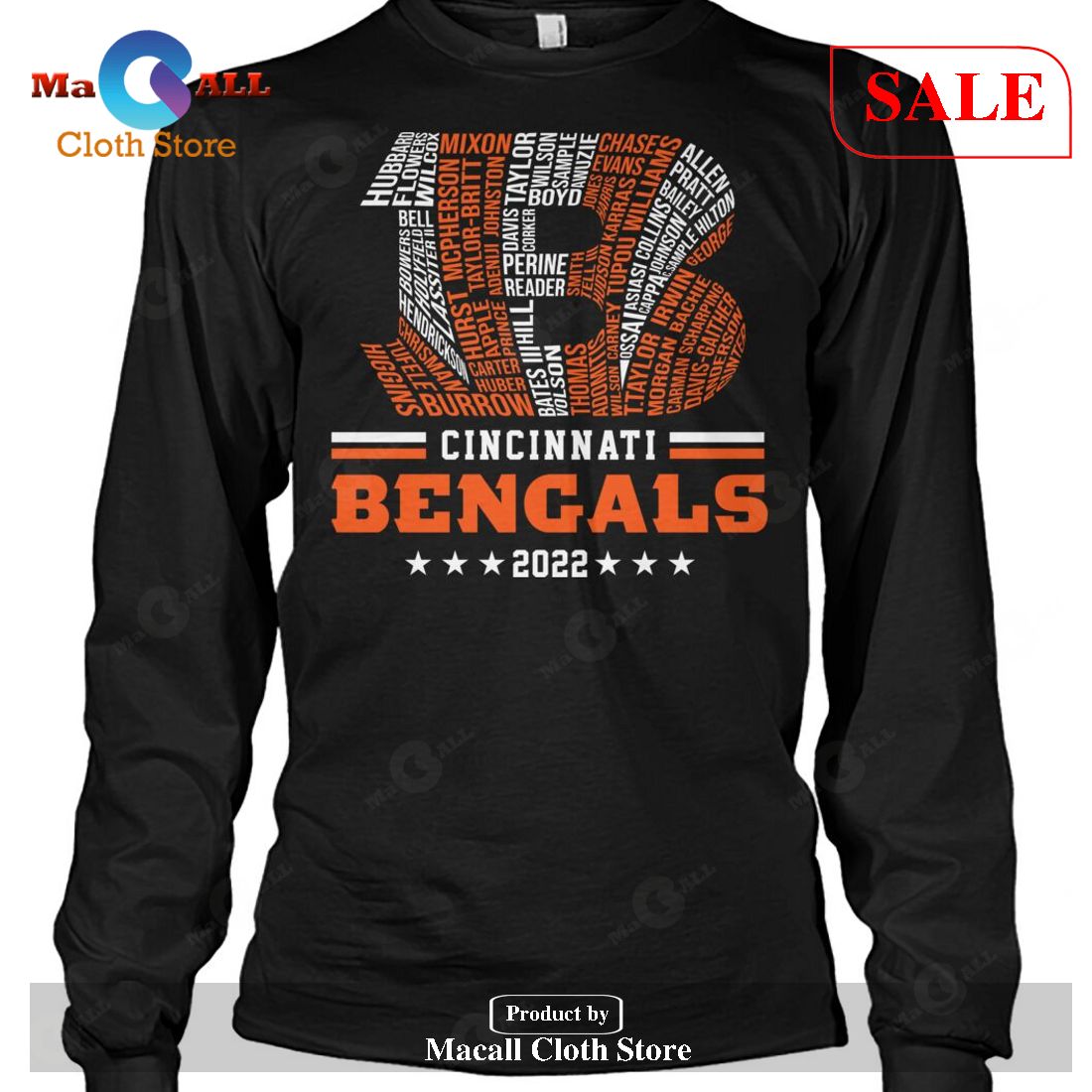 Cincinnati Gengals 2022-Unisex T-Shirt Cincinnati Gengals 2022-Unisex T-Shirt