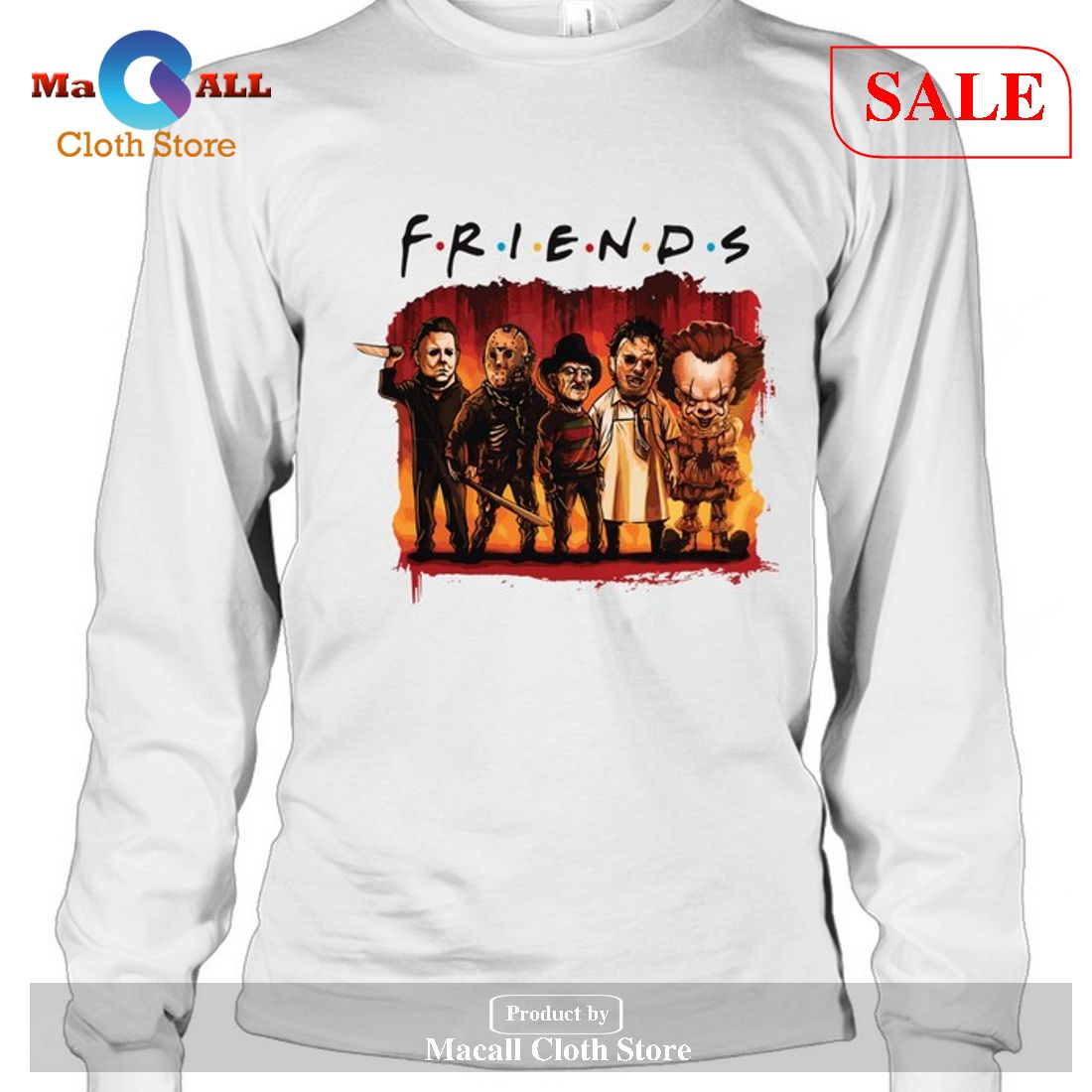 Horror Friends Lover - Limited Edition-Unisex T-Shirt Horror Friends Lover - Limited Edition-Unisex T-Shirt